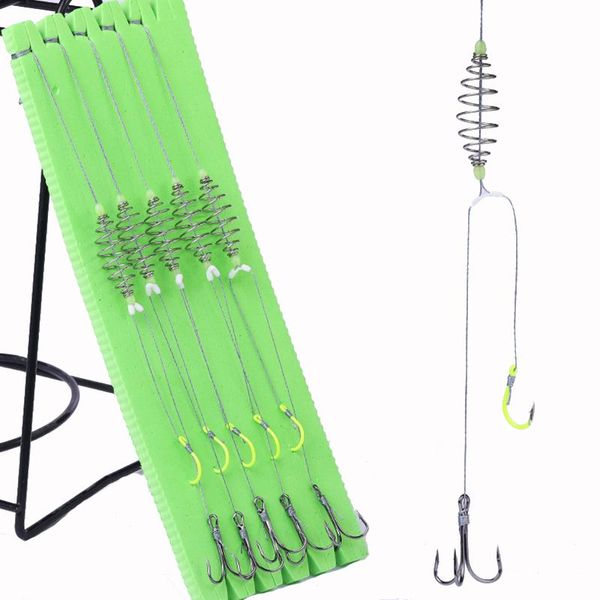 pairs fishing string double hook artificial lure bait explosion cage feeder pe line hooks sea carp tackle
pairs fishing string double hook artificial lure bait explosion cage feeder pe line hooks sea carp tackle