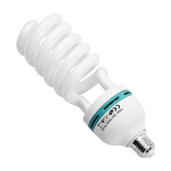 flash heads pography video lighting 135w 5500k spiral fluorescent light bulb daylight e27 socket energy saving for studio 120v/220v
flash heads pography video lighting 135w 5500k spiral fluorescent light bulb daylight e27 socket energy saving for studio 120v/220v