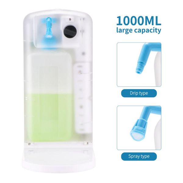 arrival 1000ml table abs automatic alcohol spray hand sanitizer dispenser liquid soap
arrival 1000ml table abs automatic alcohol spray hand sanitizer dispenser liquid soap