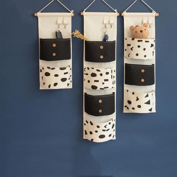 fabric hanging storage bag 2/3/4 pockets organizer multi-pocket with key hook hanger sundries waterproof boxes & bins
fabric hanging storage bag 2/3/4 pockets organizer multi-pocket with key hook hanger sundries waterproof boxes & bins