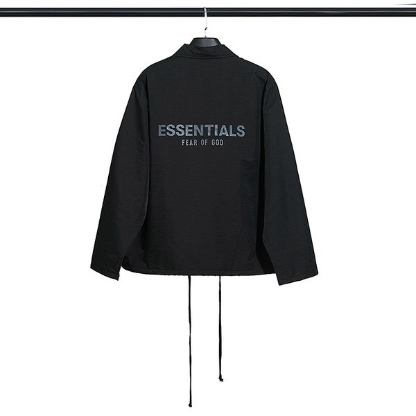 2021 new men's fashion star the same fee of god fog double thread ess coach jacket black
2021 new men's fashion star the same fee of god fog double thread ess coach jacket black