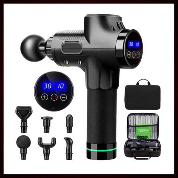 smart home control electric massage gun s1/s2/s3 30 gear fascia deep tissue neck body back muscle massager relaxation pain relief exercise
smart home control electric massage gun s1/s2/s3 30 gear fascia deep tissue neck body back muscle massager relaxation pain relief exercise