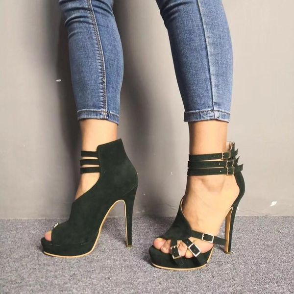 sandals olomm stiletto women's platform sandals high heels charm open toe army green casual female shoes plus size 5-15 qkpy, Black
sandals olomm stiletto women's platform sandals high heels charm open toe army green casual female shoes plus size 5-15 qkpy, Black