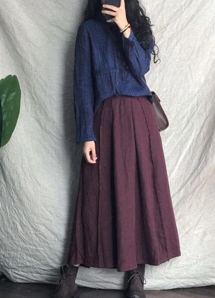 skirts women fashion vintage skirt 2021 summer slim-type ladies elastic waist concise retro, Black
skirts women fashion vintage skirt 2021 summer slim-type ladies elastic waist concise retro, Black