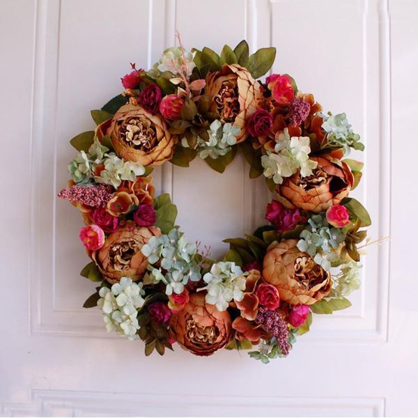 decorative flowers & wreaths white peony wreath christmas door wall hanging ornament rattan round garland decoration artificial flower fake1
decorative flowers & wreaths white peony wreath christmas door wall hanging ornament rattan round garland decoration artificial flower fake1