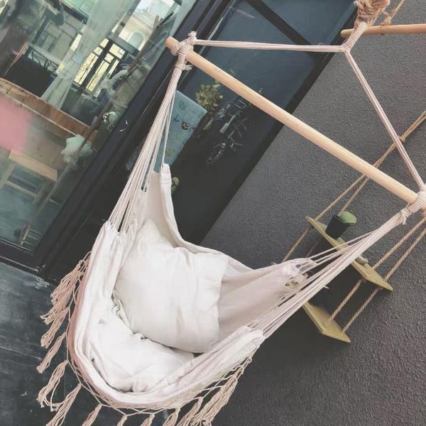 camp furniture ins hanging chair nordic wind hammock cotton rope woven basket tassel swing outdoor bedroom
camp furniture ins hanging chair nordic wind hammock cotton rope woven basket tassel swing outdoor bedroom
