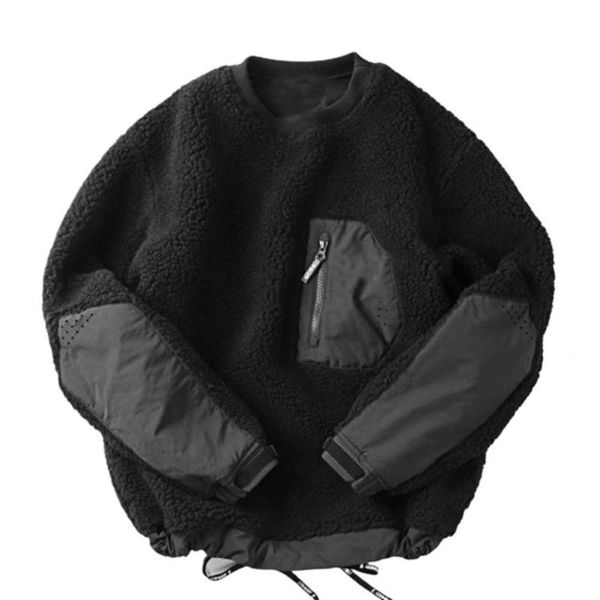 men's hoodies & sweatshirts 80%men sweatshirt patchwork o-neck long sleeve pullovers warm for daily wear, Black
men's hoodies & sweatshirts 80%men sweatshirt patchwork o-neck long sleeve pullovers warm for daily wear, Black