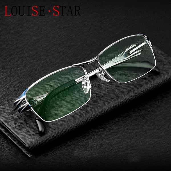 fashion sunglasses frames high-quality pure titanium business myopia glasses men's ultra-light casual half-frame big face prescription, Black
fashion sunglasses frames high-quality pure titanium business myopia glasses men's ultra-light casual half-frame big face prescription, Black