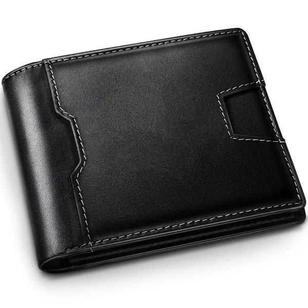 the wallet leather men's multi-function two fold loose leaf -theft brush leather zipper bit wallet rfid, Black
the wallet leather men's multi-function two fold loose leaf -theft brush leather zipper bit wallet rfid, Black