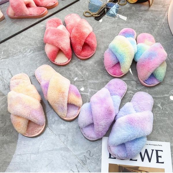 autumn winter house women fur slippers multi color comfortable flat ladies shoes non slip indoor furry, Black
autumn winter house women fur slippers multi color comfortable flat ladies shoes non slip indoor furry, Black