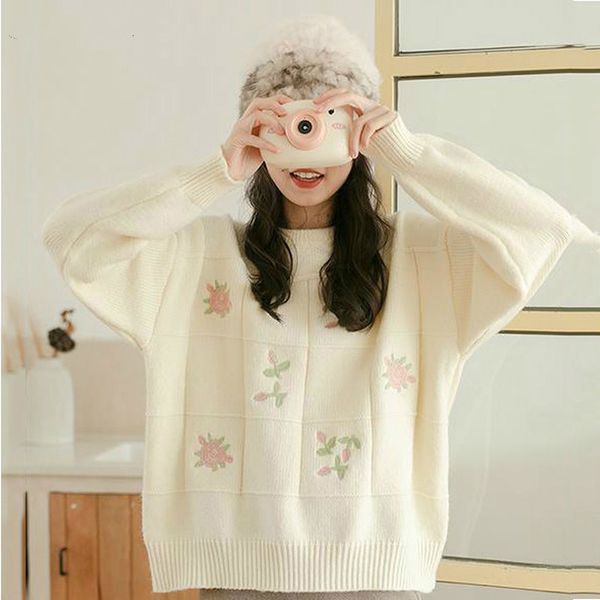 men's sweaters women's lungs loose round collar long sleeve floral beauty knitting sweaters sweet spring lovely preppy style beaut, White;black
men's sweaters women's lungs loose round collar long sleeve floral beauty knitting sweaters sweet spring lovely preppy style beaut, White;black