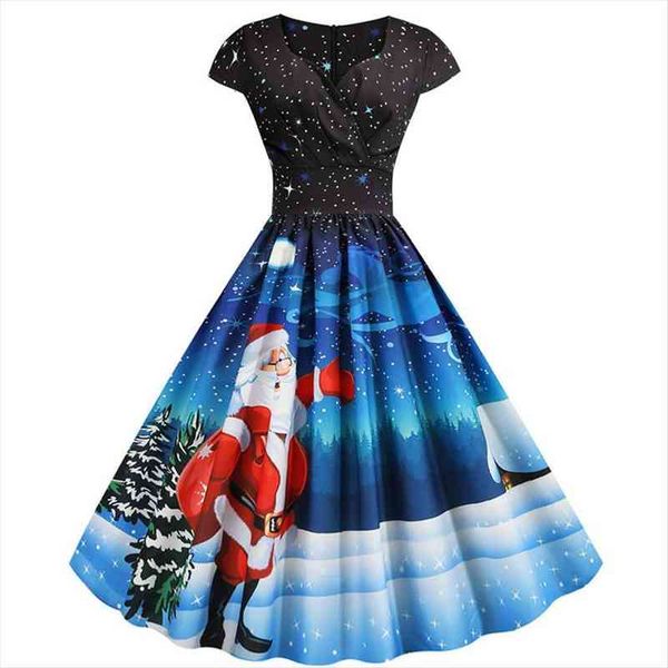 santa claus print vintage elegant womens dresses christmas party robe femme plus size 3xl casual v neck winter midi, Black;gray
santa claus print vintage elegant womens dresses christmas party robe femme plus size 3xl casual v neck winter midi, Black;gray