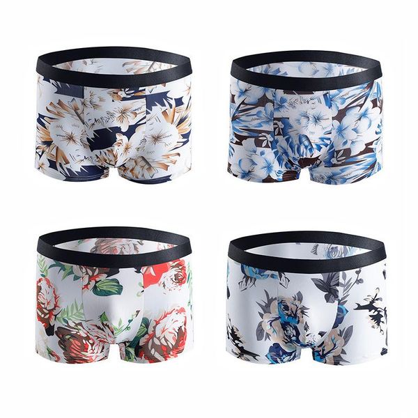 plus size underpants man ice silk men underwear boxer shorts seamless men's boxers fashion printed mens panties cueca, Black;white
plus size underpants man ice silk men underwear boxer shorts seamless men's boxers fashion printed mens panties cueca, Black;white