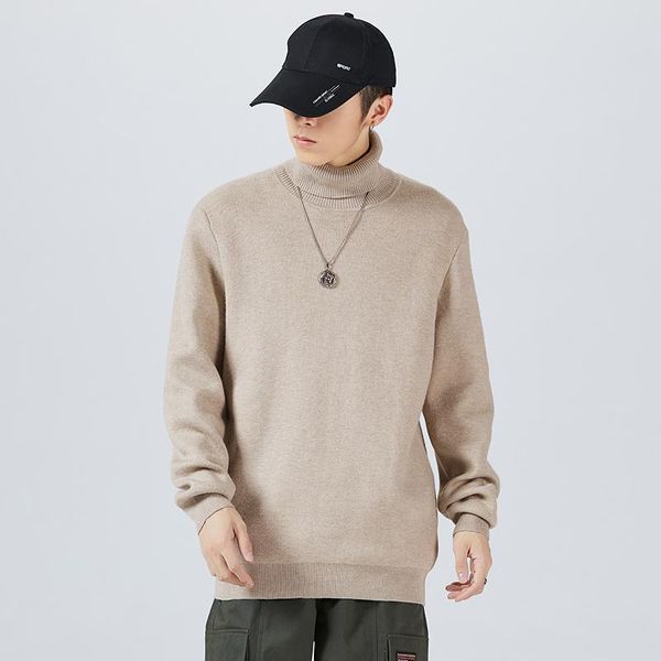 men's sweaters 2021 winter warm turtleneck sweater fashion plush inside comfortable pullover thick korean male size -4x, White;black
men's sweaters 2021 winter warm turtleneck sweater fashion plush inside comfortable pullover thick korean male size -4x, White;black