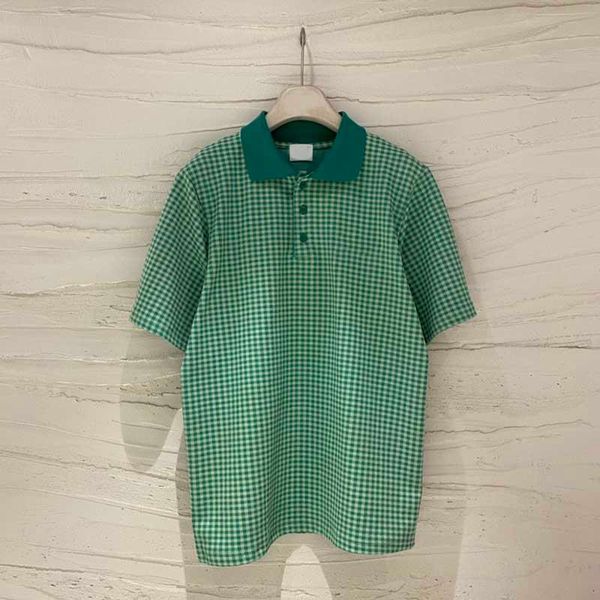 women's t-shirt 2021 summer korean version of the wild loose collar plaid lapel buttoned short-sleeved shirts for women, White
women's t-shirt 2021 summer korean version of the wild loose collar plaid lapel buttoned short-sleeved shirts for women, White