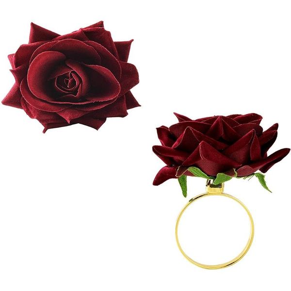napkin rings 6 pcs elegant rose flower buckles handmade serviette buckle holder for christmas thanksgiving wedding party
napkin rings 6 pcs elegant rose flower buckles handmade serviette buckle holder for christmas thanksgiving wedding party