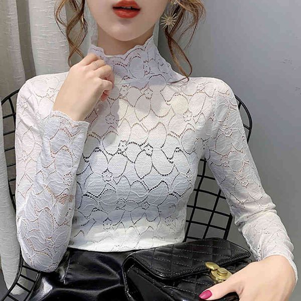 women's t-shirt shintimes autumn lace bottoming t women slim tshirt womens clothes tee femme long sleeve camisetas mujer jp7j, White
women's t-shirt shintimes autumn lace bottoming t women slim tshirt womens clothes tee femme long sleeve camisetas mujer jp7j, White