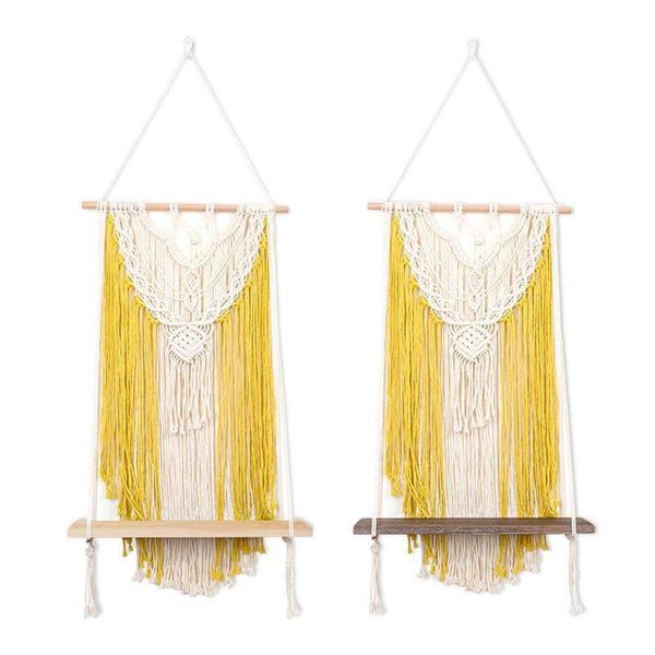 macrame tapestry rack hanging plant hanger tassel edging wood shelves decoration qx2e hooks & rails
macrame tapestry rack hanging plant hanger tassel edging wood shelves decoration qx2e hooks & rails