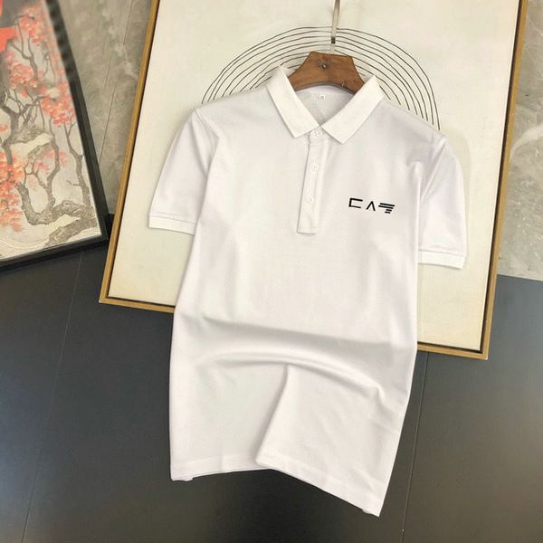 2021 men's t-shirt european american fashion brand quality polo letter embroidered short sleeve casual and business double lapel shirt, White;black
2021 men's t-shirt european american fashion brand quality polo letter embroidered short sleeve casual and business double lapel shirt, White;black