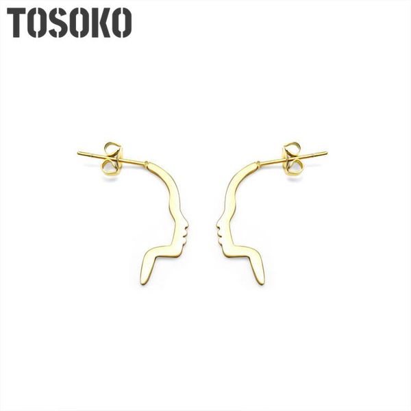 dangle & chandelier stainless steel earrings face features female jewelry bsf194, Silver
dangle & chandelier stainless steel earrings face features female jewelry bsf194, Silver