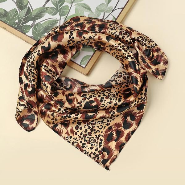 scarves european and american wind leopard print square 60 custom scarf travel small clothing accessories hair band tide, Blue;gray
scarves european and american wind leopard print square 60 custom scarf travel small clothing accessories hair band tide, Blue;gray