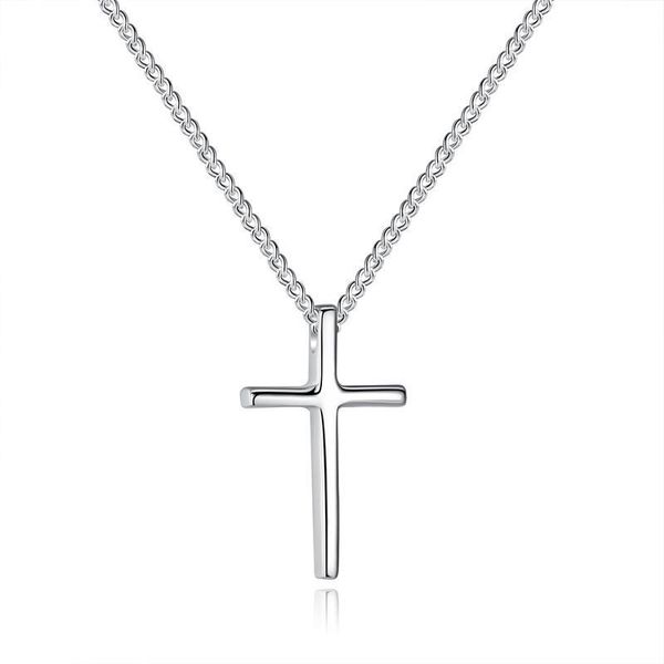 pendant necklaces trendy fashion personality glossy cross necklace jesus christ blessing jewelry gift for men women, Silver
pendant necklaces trendy fashion personality glossy cross necklace jesus christ blessing jewelry gift for men women, Silver