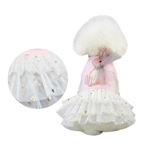 dog apparel pet gauzy dress cotton tutu skirt lovely one-piece clothes for spring summer (white, size xs)
dog apparel pet gauzy dress cotton tutu skirt lovely one-piece clothes for spring summer (white, size xs)