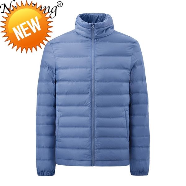 ultra light down jacket men winter no sewing men's windbreaker feather man lightweight portable warm coat, Black
ultra light down jacket men winter no sewing men's windbreaker feather man lightweight portable warm coat, Black