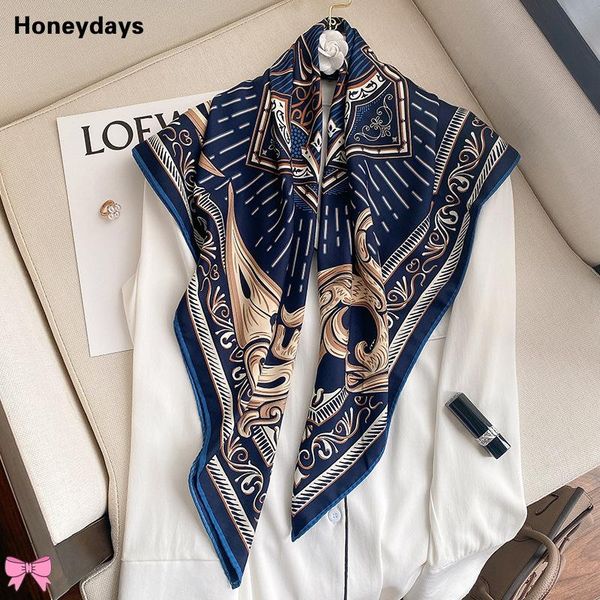 scarves print all-match 90cm silk + cotton square scarf fashion vacation sun shawl muslim hijab women scarfs retro bandana, Blue;gray
scarves print all-match 90cm silk + cotton square scarf fashion vacation sun shawl muslim hijab women scarfs retro bandana, Blue;gray