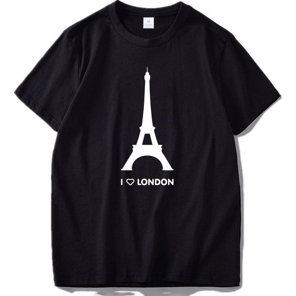 men's t-shirts i love london t shirt eiffel tower funny design fashion tshirt homme cotton soft hipster camiseta us size, White;black
men's t-shirts i love london t shirt eiffel tower funny design fashion tshirt homme cotton soft hipster camiseta us size, White;black