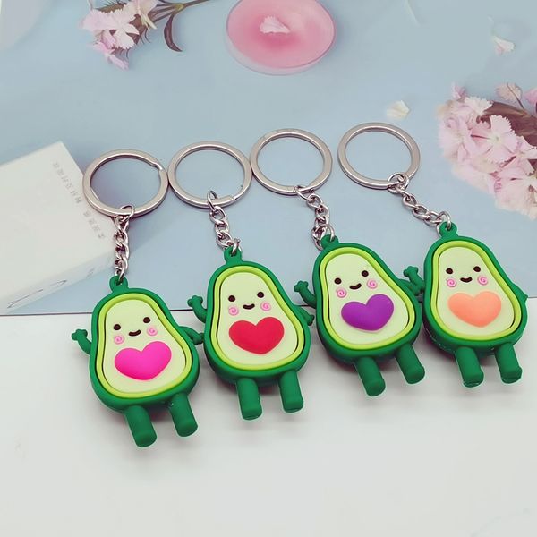 2021 fashion keychain cartoon peach heart avocado key ring bag pendant student gift, Silver
2021 fashion keychain cartoon peach heart avocado key ring bag pendant student gift, Silver