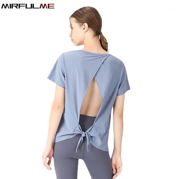 summer women loose yoga clothes short sleeve forked sport t-shirts cross bandage running shirt girls gym workout tee blouse outfit
summer women loose yoga clothes short sleeve forked sport t-shirts cross bandage running shirt girls gym workout tee blouse outfit