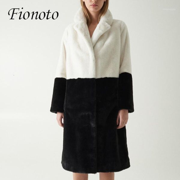 women's & leather fionoto faux luxury long fur coat loose lapel overcoat thick warm plus size female plush1 e99g, Black
women's & leather fionoto faux luxury long fur coat loose lapel overcoat thick warm plus size female plush1 e99g, Black