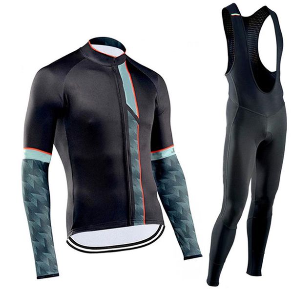 men cycling jersey long sleeve set sport bike clothing maillot ropa ciclismo hombre bicycle wear gel bib pants racing sets, Black;blue
men cycling jersey long sleeve set sport bike clothing maillot ropa ciclismo hombre bicycle wear gel bib pants racing sets, Black;blue