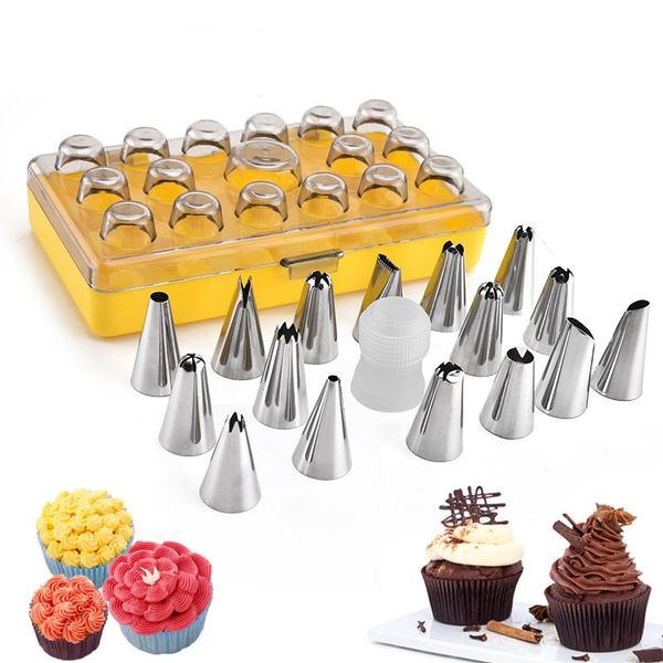 baking & pastry tools 18-piece stainless steel piping tips nozzles cake cookies cupcake icing decorating supplies kits
baking & pastry tools 18-piece stainless steel piping tips nozzles cake cookies cupcake icing decorating supplies kits