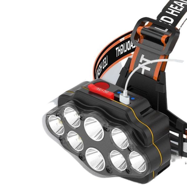 strong led household eight nuclear super bright head lamp outdoor camping head-mounted night fishing hernia flashlights torches 
strong led household eight nuclear super bright head lamp outdoor camping head-mounted night fishing hernia flashlights torches