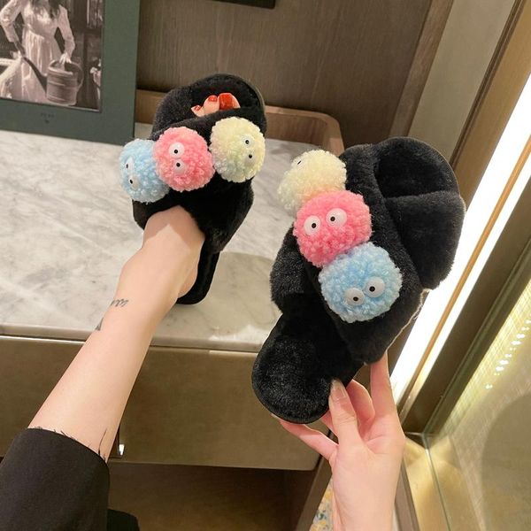 slippers flat shoes female low lady soft luxury slides slipers women girl comfort designer massage 2021 rubber rome short plush, Black
slippers flat shoes female low lady soft luxury slides slipers women girl comfort designer massage 2021 rubber rome short plush, Black