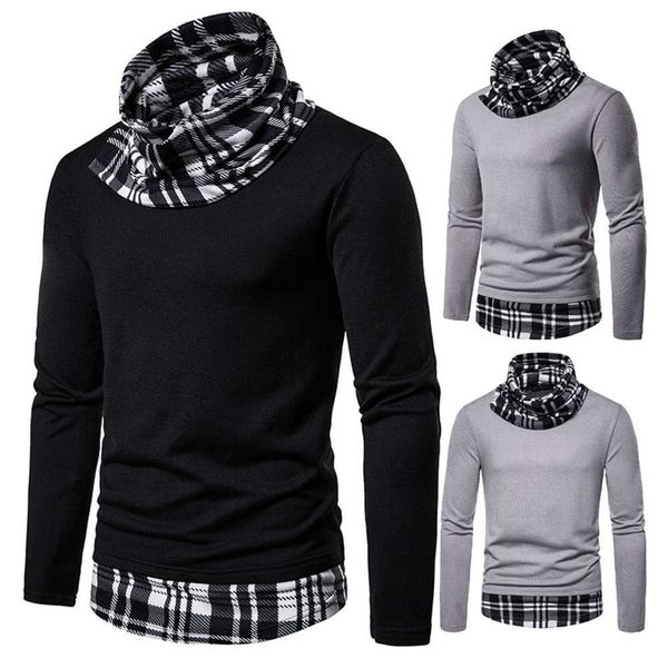 men's sweaters knitted solid color plaid turtle neck casual winter sweater male long sleeves woolen shirt atutumn mens pullover vhgz, White;black
men's sweaters knitted solid color plaid turtle neck casual winter sweater male long sleeves woolen shirt atutumn mens pullover vhgz, White;black