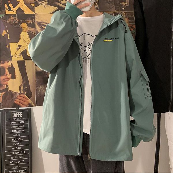 women's jackets women jacket spring and autumn coat casual loose korean street solid hooded plus size bomber 2021, Black;brown
women's jackets women jacket spring and autumn coat casual loose korean street solid hooded plus size bomber 2021, Black;brown