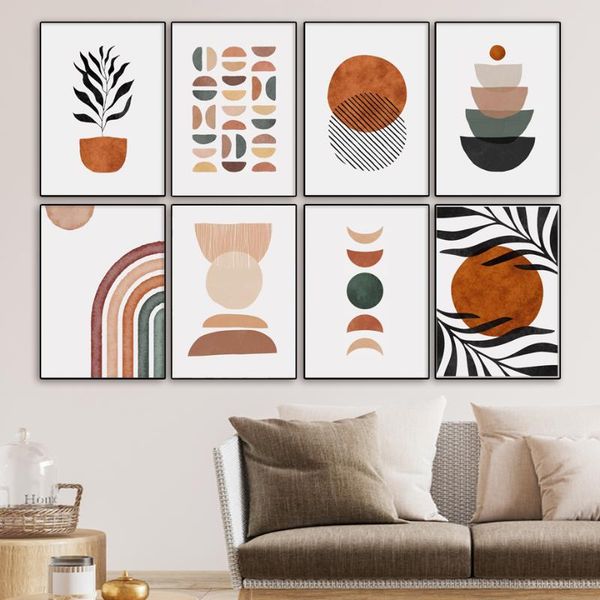 paintings rainbow moon sun leaves abstract geometry wall art canvas painting nordic posters and prints pictures for living room decor
paintings rainbow moon sun leaves abstract geometry wall art canvas painting nordic posters and prints pictures for living room decor