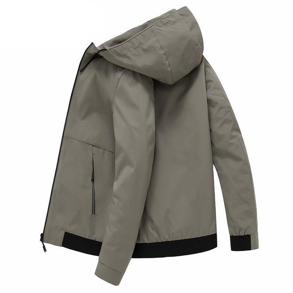 men's jackets 2021 spring autumn casual jacket men fashion hooded coat outerwear, Black;brown
men's jackets 2021 spring autumn casual jacket men fashion hooded coat outerwear, Black;brown