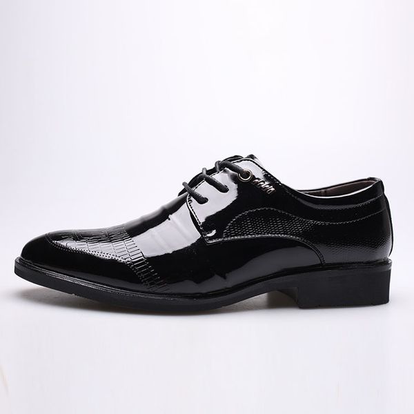four seasons men's casual round head leather shoes youth korean fashion trend formal batch, Black
four seasons men's casual round head leather shoes youth korean fashion trend formal batch, Black