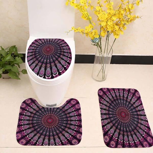 bath accessory set 3pcs/set bathroom mat mandala flannel floor rugs cushion toilet seat cover for home decoration
bath accessory set 3pcs/set bathroom mat mandala flannel floor rugs cushion toilet seat cover for home decoration