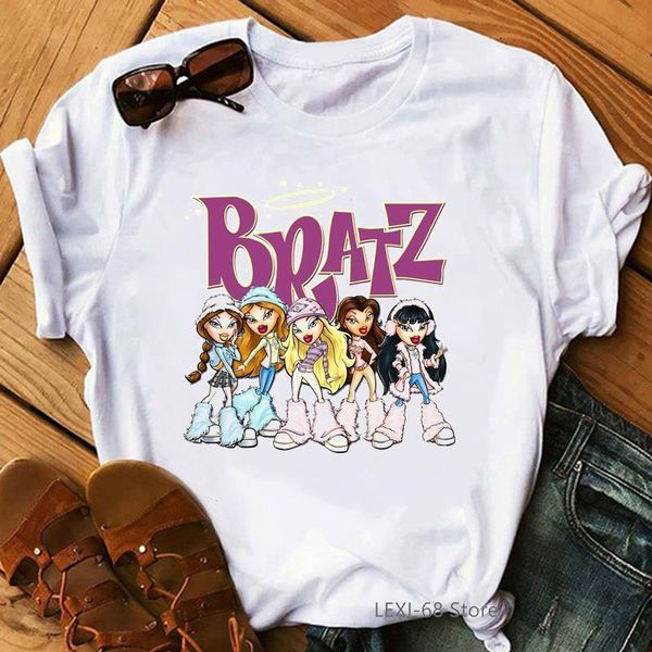 vogue bratz funny womens t shirts y2k summer fashion arrival graphic tees female, White
vogue bratz funny womens t shirts y2k summer fashion arrival graphic tees female, White