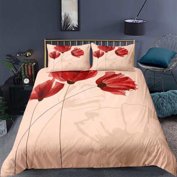 bedding sets floral red poppy set blooming flowers quilt cover 2/3pcs watercolor home textiles sunflower pink bed
bedding sets floral red poppy set blooming flowers quilt cover 2/3pcs watercolor home textiles sunflower pink bed