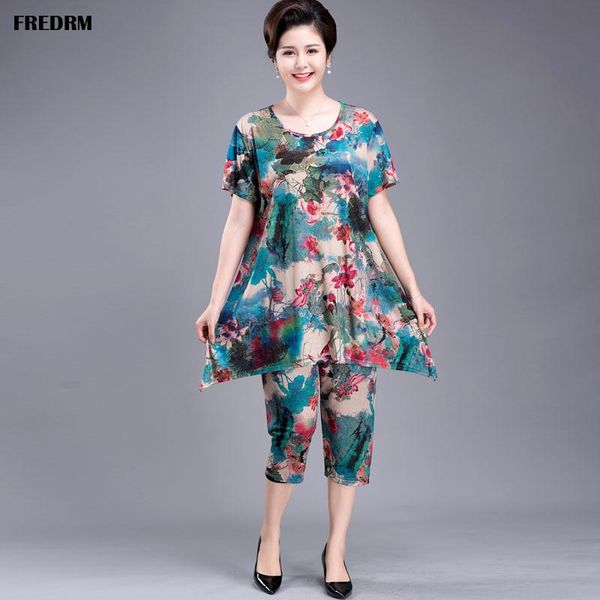 two piece dress fredrm women sets and pencil pants 2021 summer spring outfits plus size tees short sleeve female suits euro 54 56, White
two piece dress fredrm women sets and pencil pants 2021 summer spring outfits plus size tees short sleeve female suits euro 54 56, White