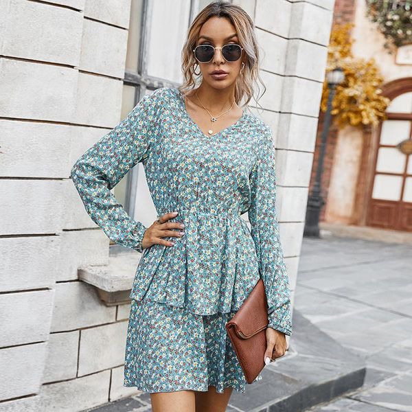 casual dresses autumn ruffle mini dress women long sleeve floral print v-neck ladies clothes fashion boho slim high waist party vestido, Black;gray
casual dresses autumn ruffle mini dress women long sleeve floral print v-neck ladies clothes fashion boho slim high waist party vestido, Black;gray