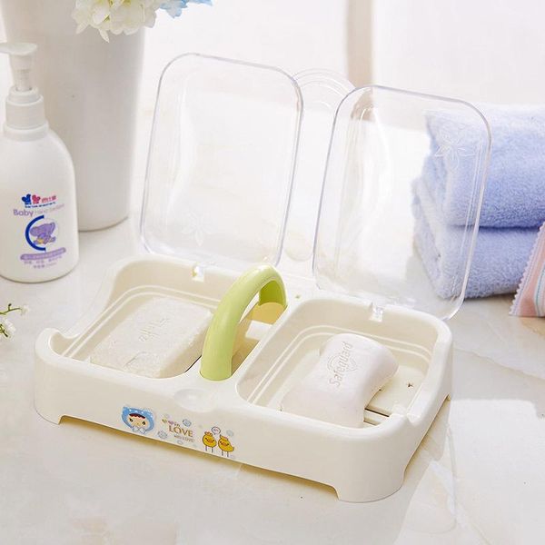 storage boxes & bins bathroom organizer large flip double continental soap dish creative with portable waterproof lid handmade box
storage boxes & bins bathroom organizer large flip double continental soap dish creative with portable waterproof lid handmade box