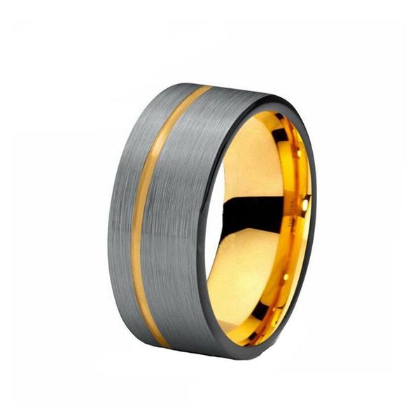 wedding rings trendy men's tungsten carbide ring double color black/gold 8mm, Slivery;golden
wedding rings trendy men's tungsten carbide ring double color black/gold 8mm, Slivery;golden