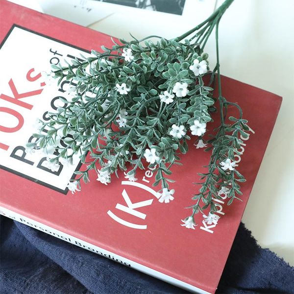 decorative flowers & wreaths 7-pronged small wintersweet gypsophila wholesale wedding decoration artificial flower factory fake green plant
decorative flowers & wreaths 7-pronged small wintersweet gypsophila wholesale wedding decoration artificial flower factory fake green plant